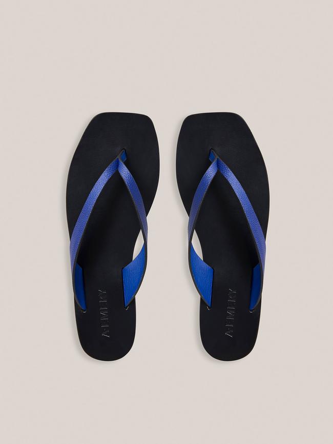 A.Emery Kinto sandals in new season colour Lapis.