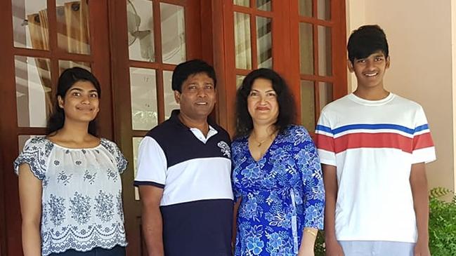 The family came to Australia from Sri Lanka seeking a better life.