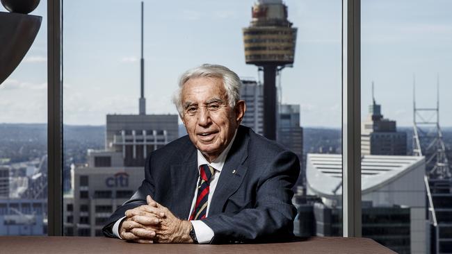 Harry Triguboff is hopeful of a pick-up in demand for units. Picture: James Horan