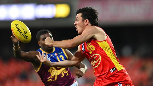 Elijah Hollands had recently signed with Carlton when he received a notice to appear at Southport Magistrates Court. Picture: Getty Images