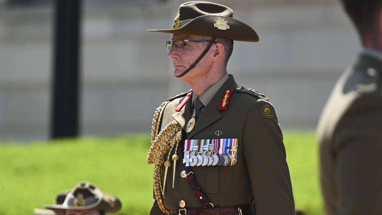 General Campbell said he was determined to drive cultural change in the ADF. Picture: NCA NewsWire / Martin Ollman