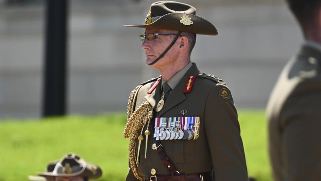 General Campbell said he was determined to drive cultural change in the ADF. Picture: NCA NewsWire / Martin Ollman