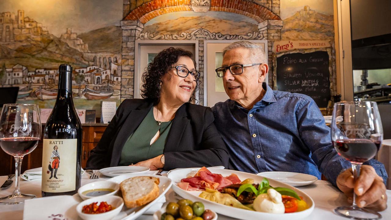 Dining stalwarts Teresa and Enzo Fazzari are set to close their restaurant Enzo's on Port Road after 25 years. They know a thing or two about proper customer service Picture: Tom Huntley