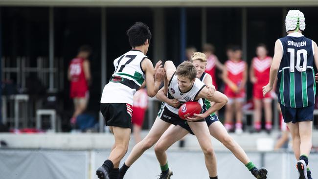 Park Ridge SHS vs Helensvale SHS. Thursday September 10, 2020. Picture: REnae Droop