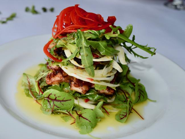 The grilled octopus and fennel salad at Buon Gusto. Picture: Jenifer Jagielski