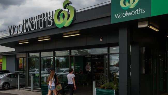 Australia’s two major supermarket chains, Coles and Woolworths, have come under scrutiny for their role in the cost of living crisis in the country. Picture: Getty Images