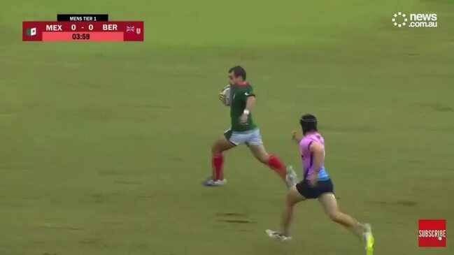 Rugby star knocked out by crossbar in craziest injury ever