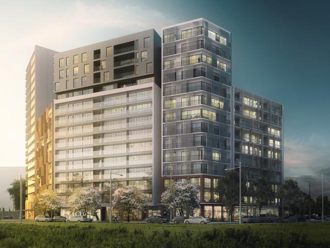 The development was first lodged in 2015, with apartments currently on sale.