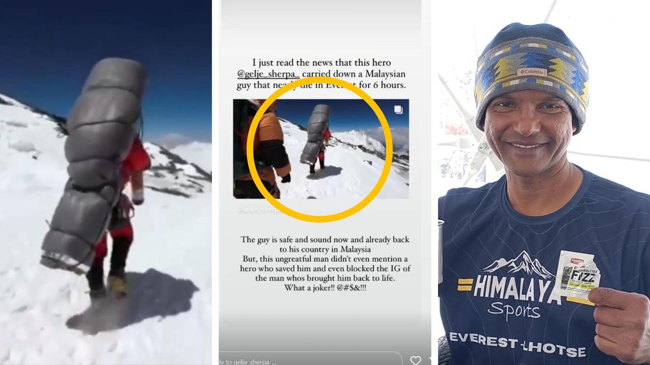 Ravichandran Tharumalingam, Everest Dağı’nın ölüm bölgesinde kendisini kurtaran Gelje Sherpa’yı küçümsedi