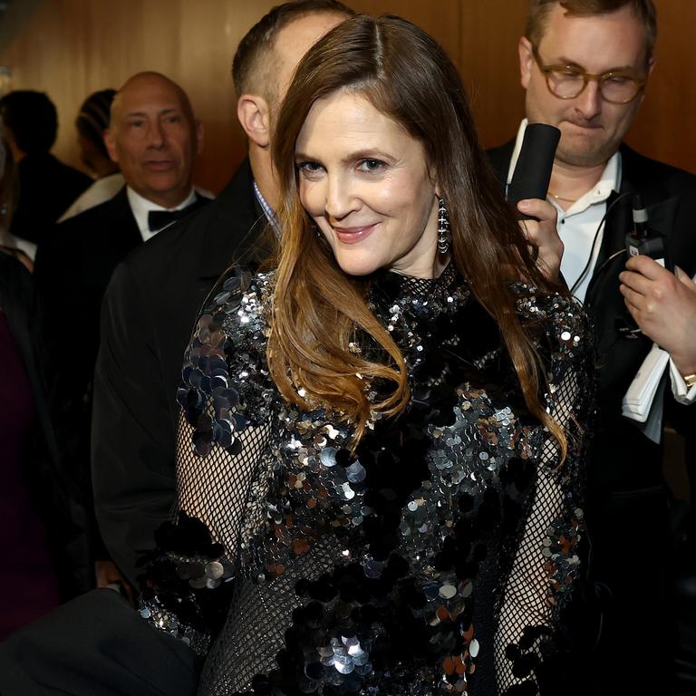 Drew Barrymore attends the 66th GRAMMY Awards at Crypto.com Arena on February 04, 2024 in Los Angeles, California. Picture: Matt Winkelmeyer