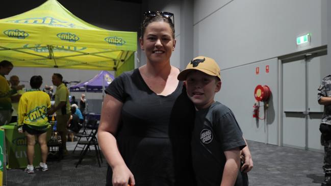 Melissa O’Brien and son Oli. Photo: Harry Brill.