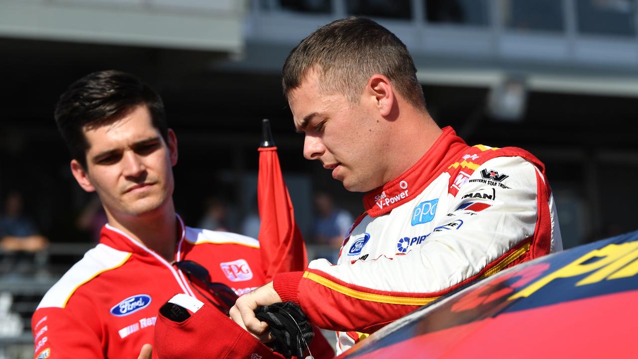 Scott McLaughlin is looking for his fifth-straight victory in Perth.