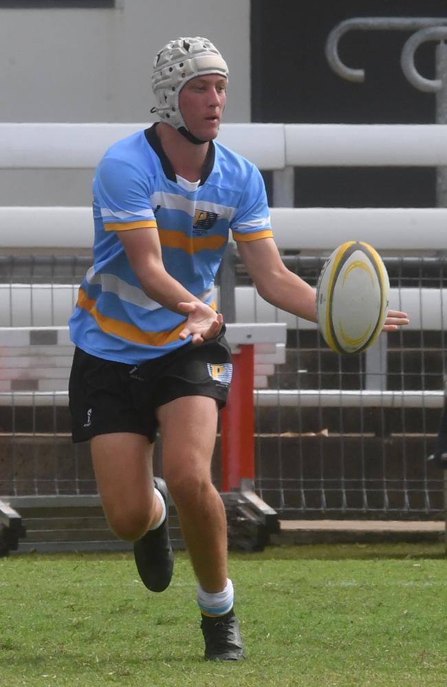 QLD Rugby Union State Championships (17-18 years boys) at the Townsville Sports Precinct. Friday May 23. Northern against Peninsular. Picture: Evan Morgan