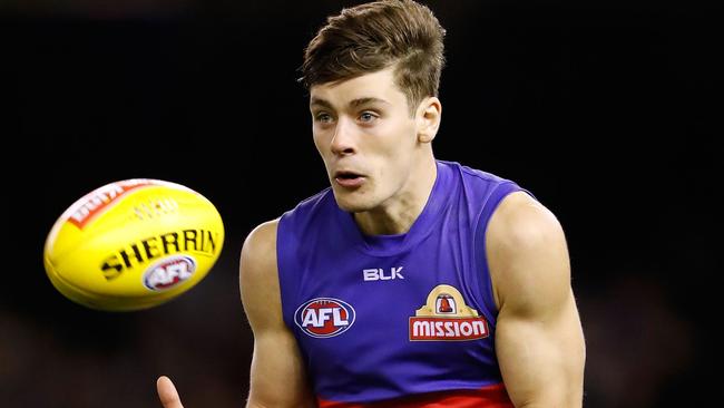 Josh Dunkley has been a great pick-up by the Western Bulldogs. Picture: Getty Images