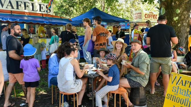 Scenes from the Channon Craft Markets.