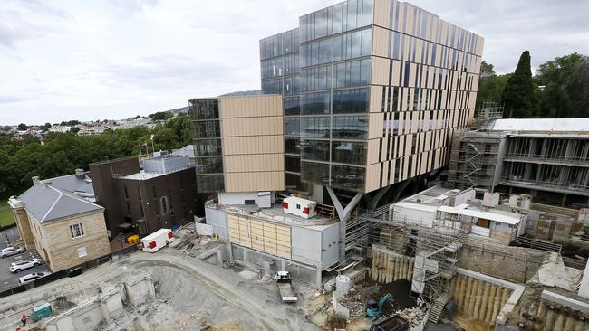 Parliament Square redevelopment in Hobart. Picture: CHRIS KIDD