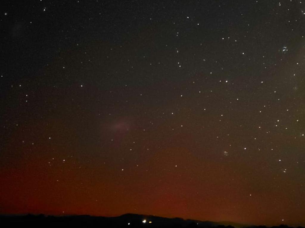 The sourthern lights seen in Churchill. Picture: Ashley Walker/Victorian Storm Chasers