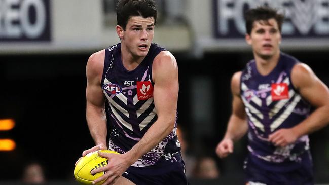 Andrew Brayshaw is beginning to fulfil his potential. Picture: AFL Photos/Getty Images