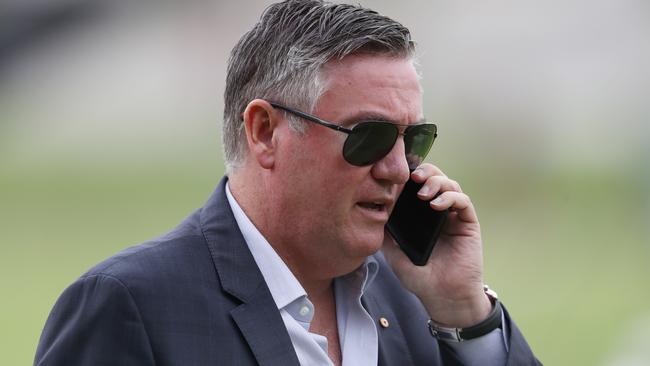 The 2021 season was meant to be Eddie McGuire’s last as president. Picture: AAP Images