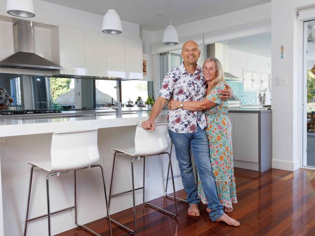 The home is immaculate and just 400m from the beach, as the couple look to downsize. Picture: David Swift