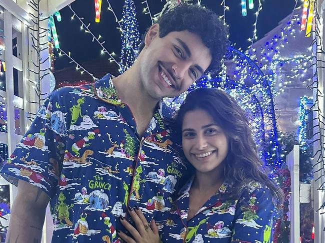 Love Island star Claudia Bonifazio spent her summer break a little closer to home, with her family and boyfriend. Picture: Instagram