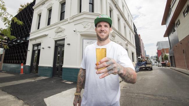 A South Melbourne bar partly owned by former Collingwood football star Dane Swan has been sold. Picture: Jason Edwards