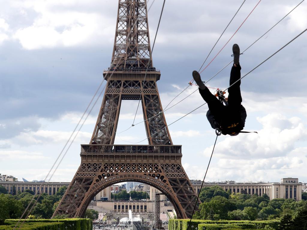 Eiffel Tower zip line is now open in Paris | escape.com.au