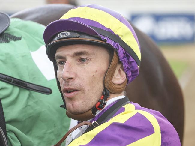 Trainer Craigh Clegg has called on leading jockey Ben Looker (pictured), for his two Armidale runners on Sunday. Picture: Bradley Photos