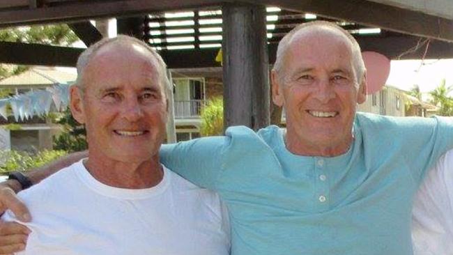 A recent picture of twins Chris (left) and Paul Dawson.