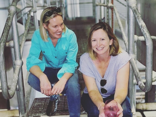 Kate and Nina Day have launched a wine label called In Two Minds.