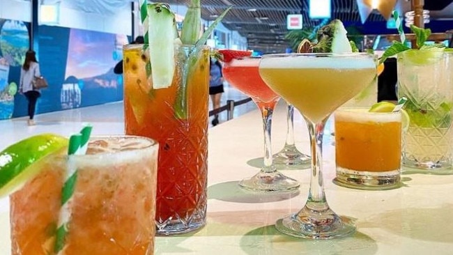 A new luxury cocktail bar has just opened at Brisbane airport, and is already gaining a reputation as one of the most ‘instagrammable’ airport restaurants in Australia. Photo - contributed.