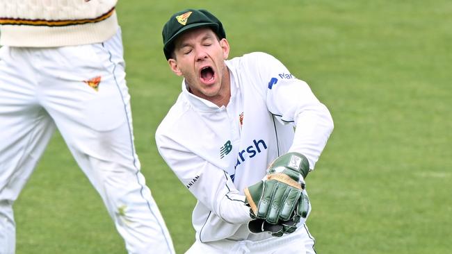 Paine is set to captain the Great Barrier Reef Rays in the Brisbane Premier league this season just two months after announcing his retirement from first class cricket. (Photo by Steve Bell/Getty Images)