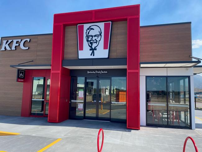 Images of KFC's newly opened store at Fairfield. Picture: KFC.