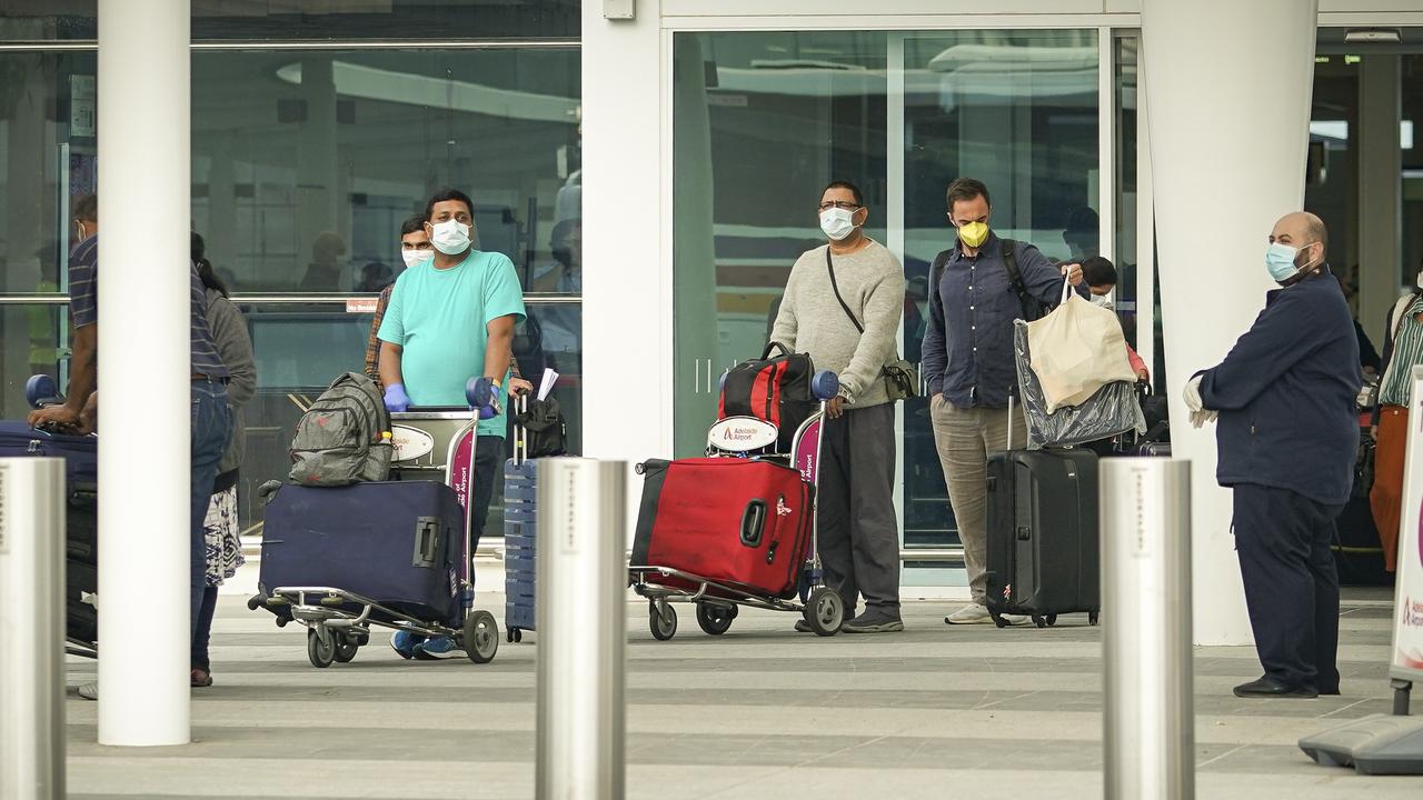 About 800 people are expected to fly into Australia in the coming days on repatriation flights from virus hotspots including India and South America. Picture; Mike Burton/AAP
