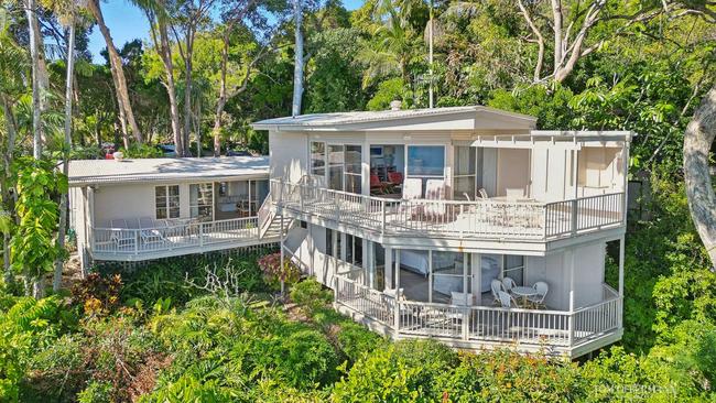 This property at 3 Allambi Rise, Noosa Heads, sold at auction for $16.9m.