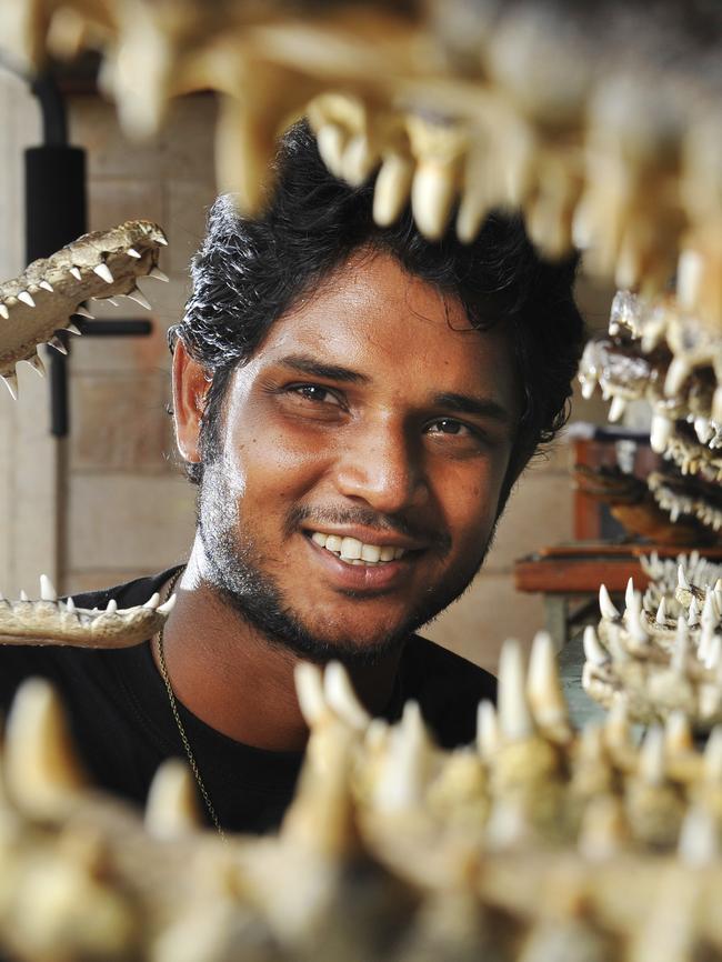 Keerthi Eswaran, during his taxidermy phase.