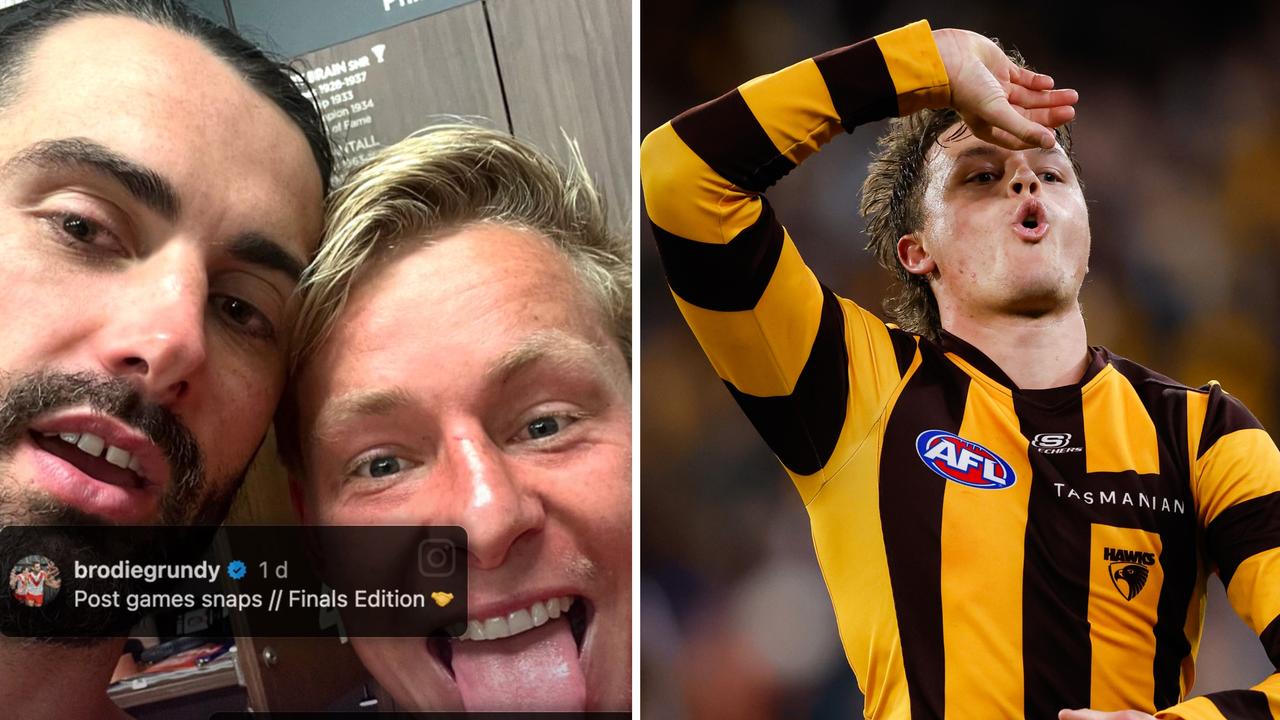 Jack Ginnivan has been called out for “disrespecting” Port Adelaide as the Hawthorn young gun is again in the spotlight for a cheeky social media sledge. 