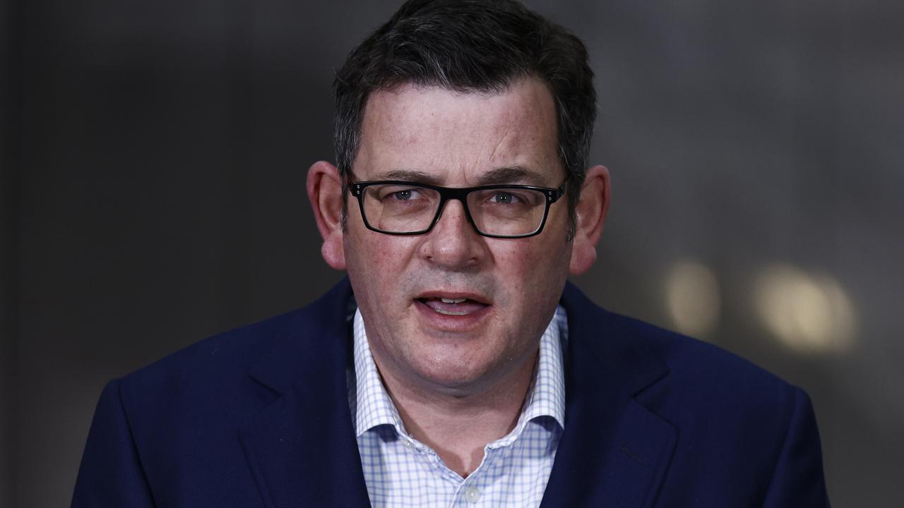 Daniel Andrews warned younger Victorians not to bank on increased Pfizer supply arriving. Picture: NCA NewsWire / Daniel Pockett