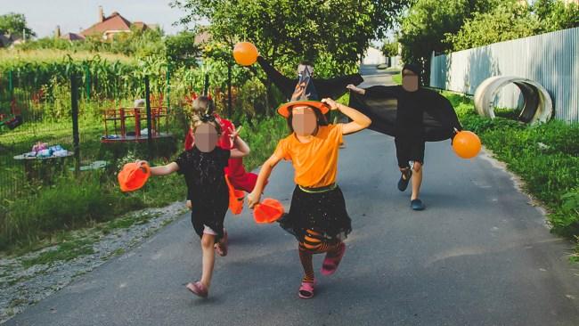 Trick-or-treaters should be briefed about safety rules before going out. Photo: iStock