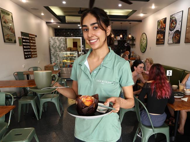 Vipanpreet Kaur pictured at Sage and Olive, Eagle Junction. Picture David Clark