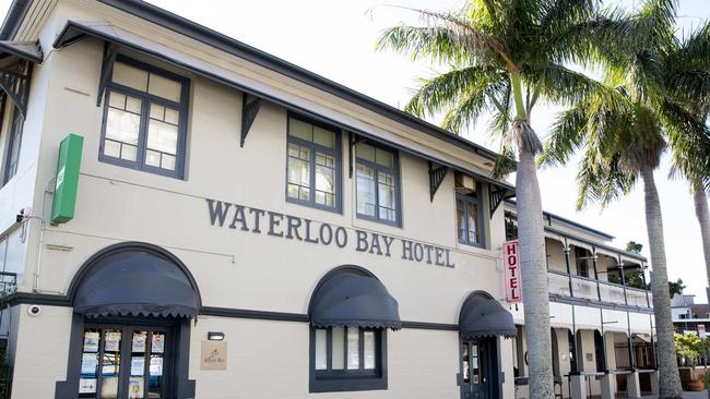 The iconic Waterloo Bay Hotel in Wynnum. Picture: Renae Droop