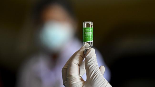 A national pharmacy vaccination program which started with 49 pharmacies in Qld will expand to cover 207 sites in all states and territories except Tasmania and the ACT. Picture: AFP