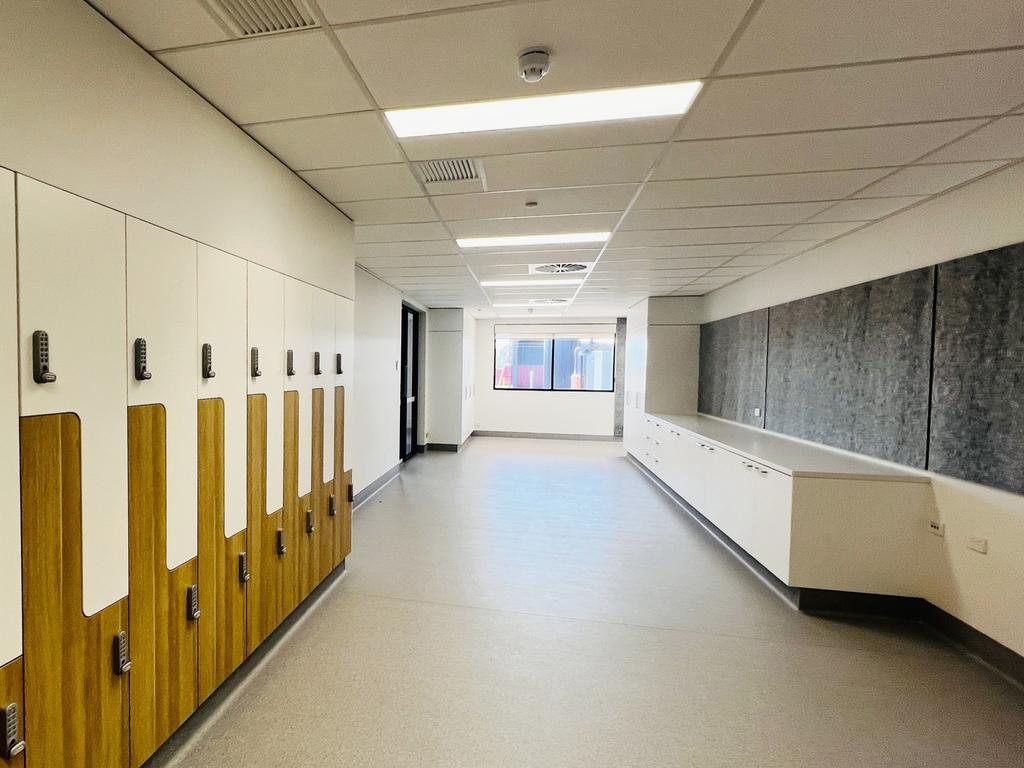 Inside the Pinkenba quarantine facility. Picture: Brisbane City Council