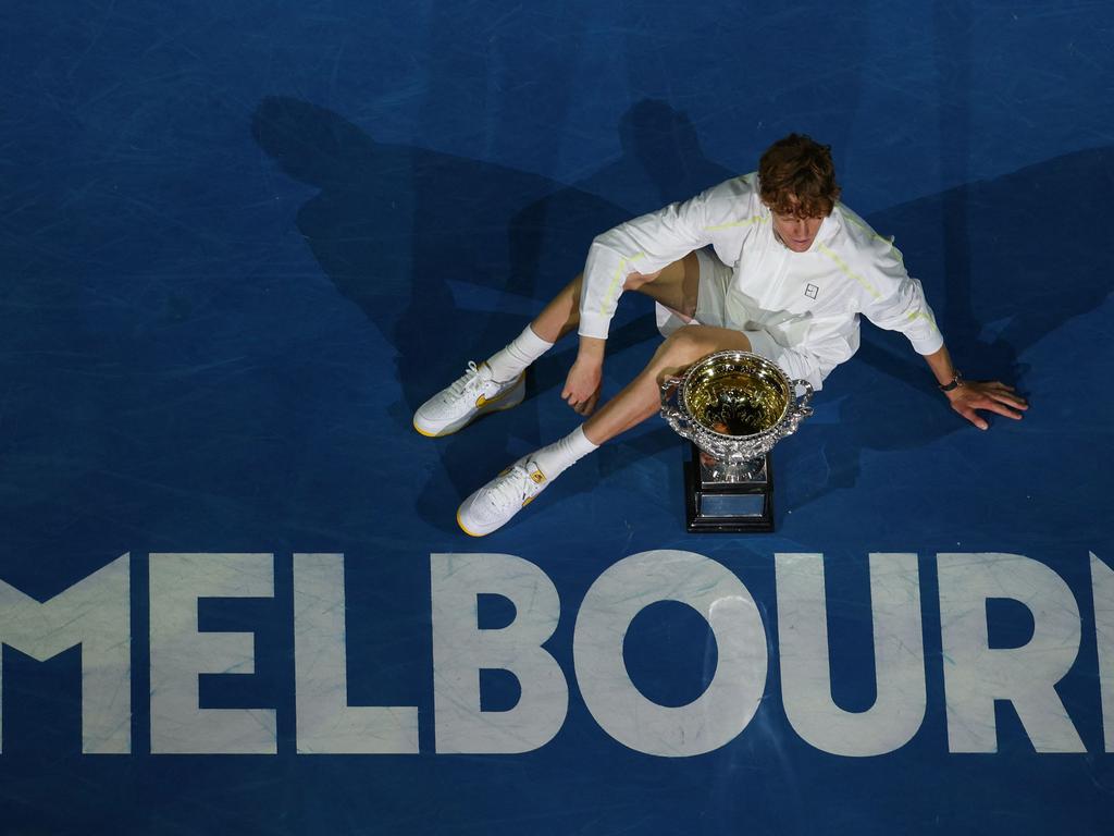 The Australian Open tennis tournament in Melbourne is a huge, international tourism drawcard. Picture: AFP