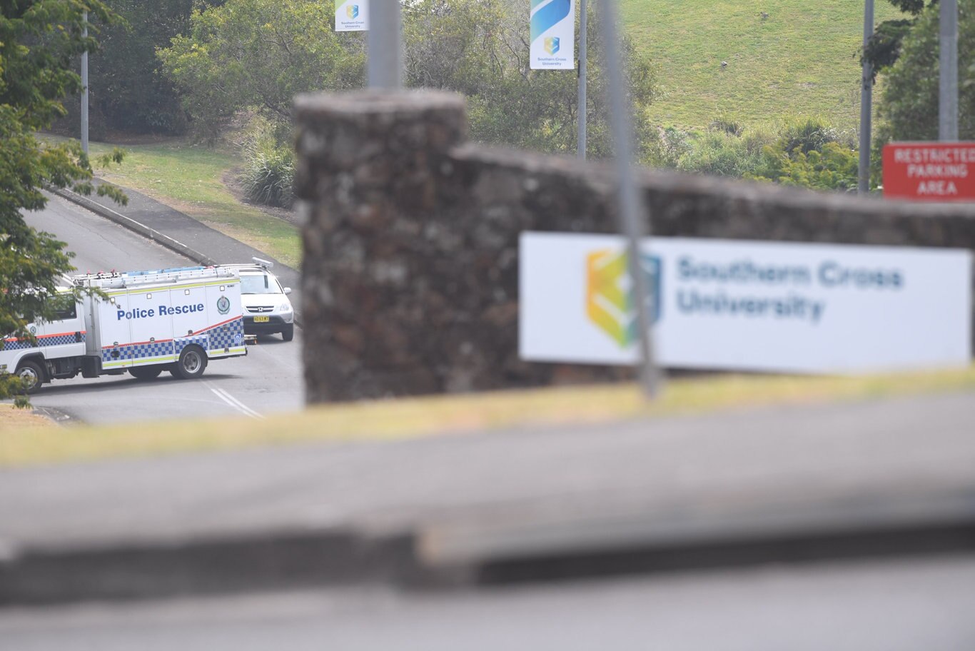 Southern Cross University's Lismore campus is in lockdown. Picture: Marc Stapelberg