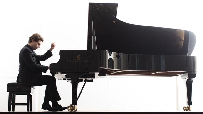 Australian-British pianist Jayson Gillham performed at Elder Hall. Picture: Supplied.