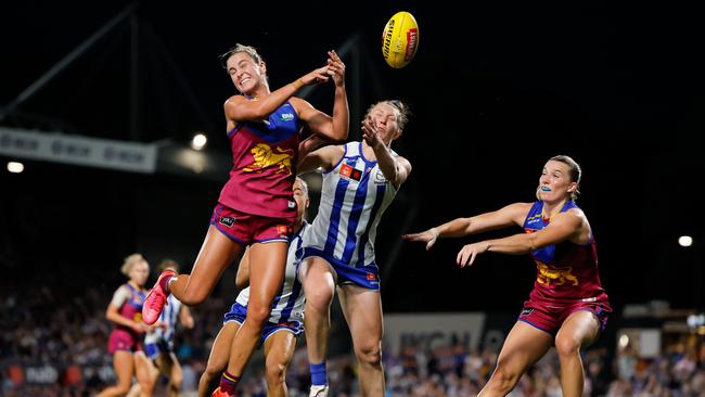 North Melbourne beat the Brisbane Lions in the 2024 AFLW grand final. Picture: Dylan Burns/AFL Photos via Getty Images