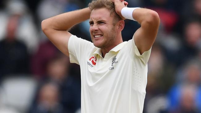 Stuart Broad strains to remember what having momentum actually felt like.