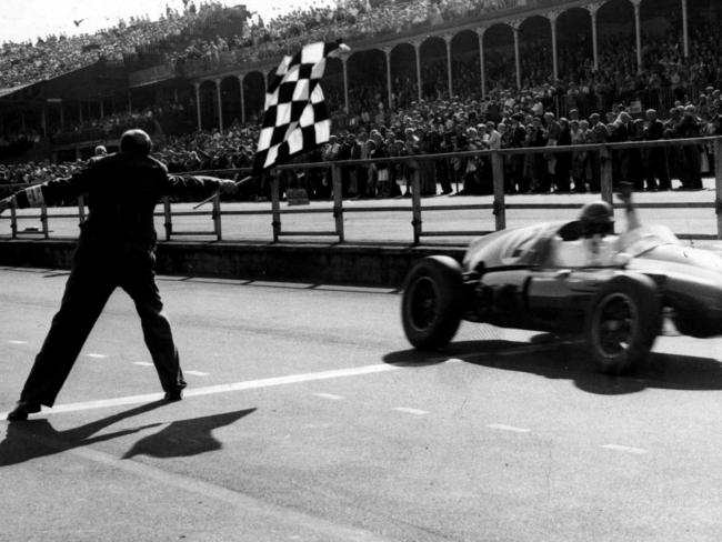 Jack Brabham won the first of his three world championships in 1959. Picture: Supplied