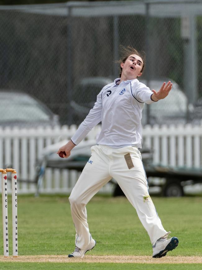 Action from Broadbeach Robina's battle with Mudgeeraba Nerang on Saturday. Picture: KPM Sports Images